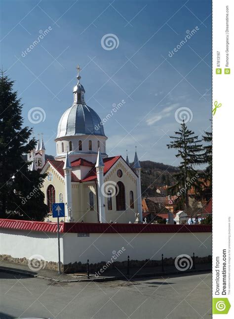 Christian Orthodox Church of the Saint Parascheva Stock Image - Image of christian, kronstadt ...