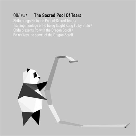 folded CD/Poster for KUNG FU PANDA Soundtrack on Behance