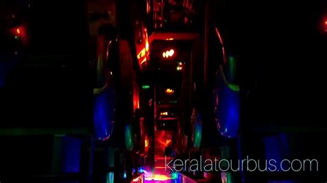 Kerala tourist bus interior - YouTube