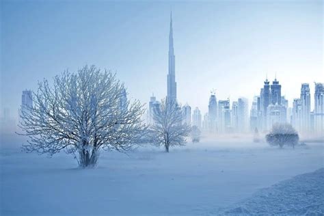 Snow in UAE? Dubai NFT artist reimagines country, bases artwork on national flag - Arabian ...