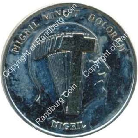 Migril Copper Nickel Zinc Medallion