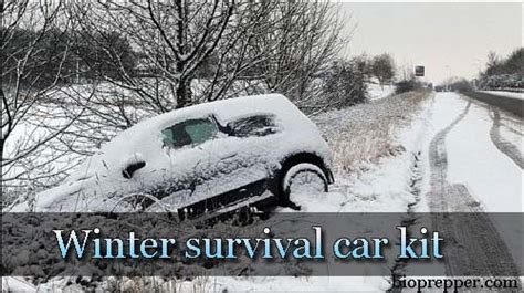 What do I need in my winter survival car kit ? - Bio Prepper