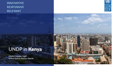 UNDP in Kenya Brochure | United Nations Development Programme