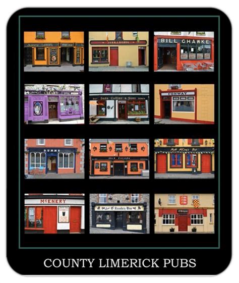 Limerick Pubs Mousepad 2 | County limerick, Limerick, Pub