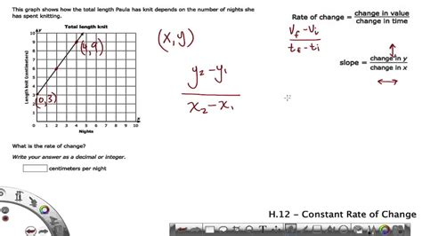 IXL Grade 8 H.12 Constant Rate of Change Examples - YouTube