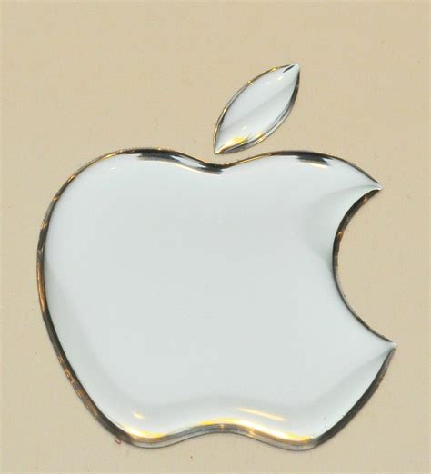 Silver Apple Logo