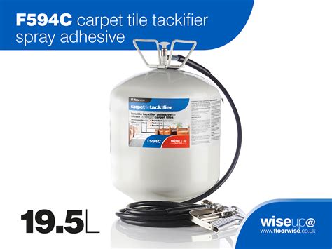 F594C - Carpet Tile Tackifier Spray Adhesive - Floorwise