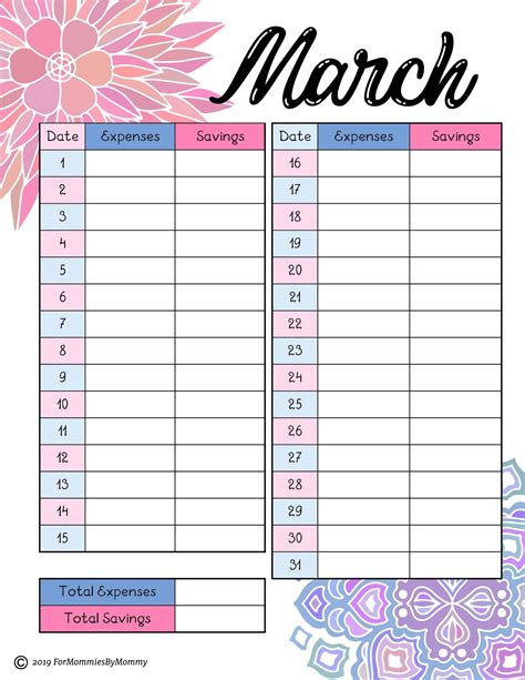 Free Printable Financial Planner