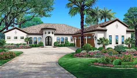 Tuscan Style Homes | Tuscan House Plans | Tuscan House Designs | The House Designers