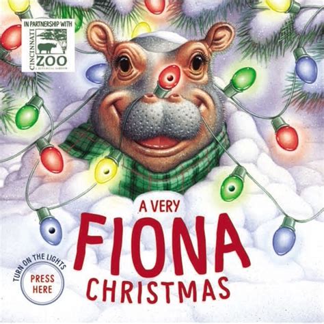 A Fiona the Hippo Book: A Very Fiona Christmas (Board book) - Walmart.com - Walmart.com