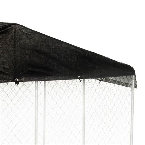 WeatherGuard 10' x 10' Dog Run Kennel Enclosure Waterproof Roof Cover (2 Pack) - Walmart.com ...