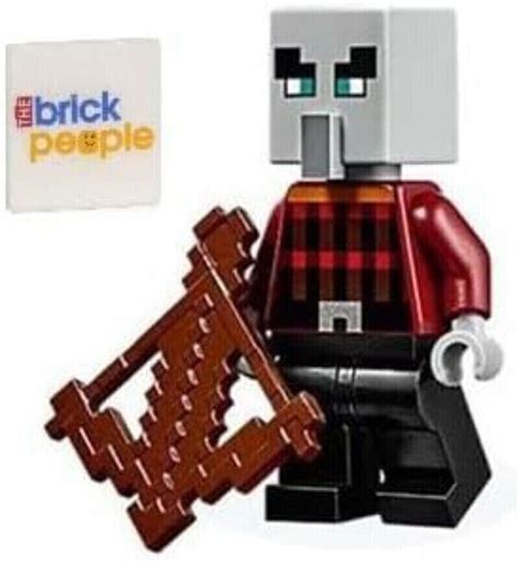 LEGO Minecraft: Pillager Minifigure with Training Dummy - Walmart.com