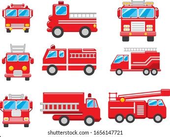 Clipart Of Fire Trucks