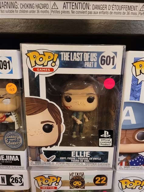 Funko Pop Ellie The Last of Us part 2 PlayStation, Hobbies & Toys, Toys & Games on Carousell