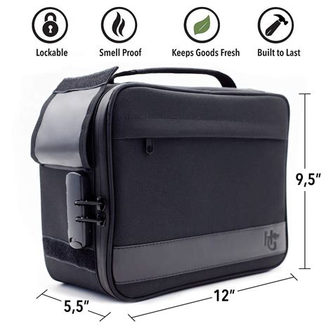 Extra Large Smell Proof Case with Combination Lock Diversion Safes