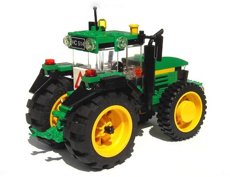 John Deere moc | Lego tractor, Lego toy, Lego modular