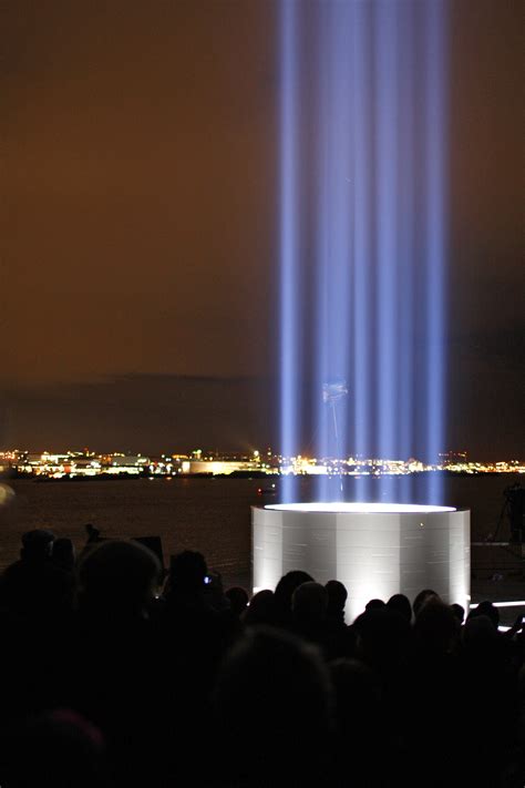 Imagine Peace Tower Illumination Ceremony | What's On in Reykjavík