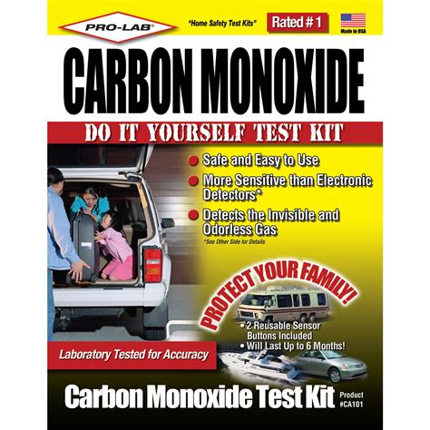 Pro Lab CA101 Carbon Monoxide Do It Yourself Test Kit | eBay