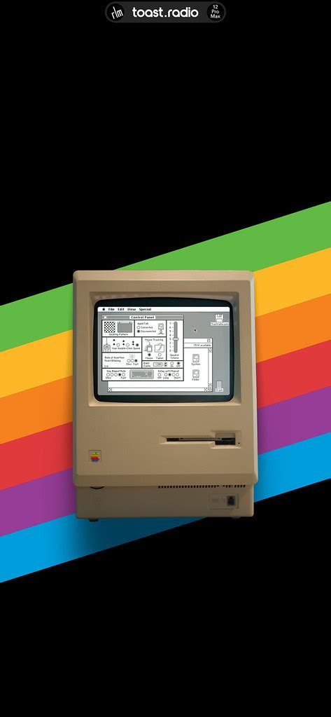 Rainbow Mac: iPhone 12 Pro Max | The original Macintosh’s sc… | Flickr