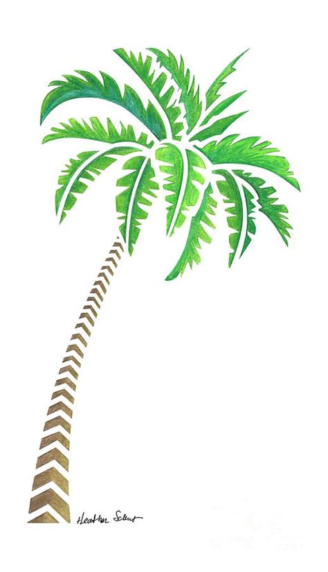 Coconut Palm Tree Drawing at GetDrawings | Free download