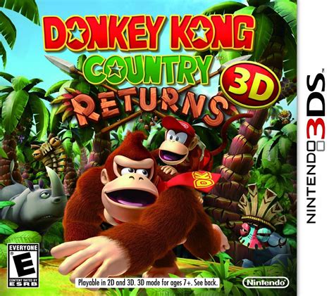 Donkey Kong Country Returns 3D Nintendo 3DS – Last Gen Video Games ...