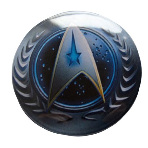 Funny Buttons And Stuff: Star Trek Federation Logo 1.25'' Pinback ...