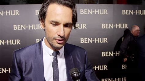 Ben-Hur: Rodrigo Santoro "Jesus" Red Carpet Movie Premiere Interview ...