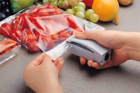 SMART GENERATION: PROMOSI MINI PORTABLE HAND SEALER PLASTIC BAG FOOD STORAGE PACKAGE HEAT SEALER
