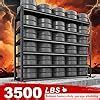 Amazon.com: REIBII 55" W 6-Tier Garage Shelving Units and Storage ...