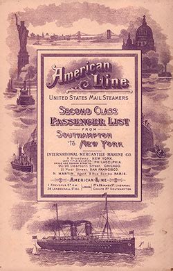 Ellis Island Passenger Lists 1906 | GG Archives