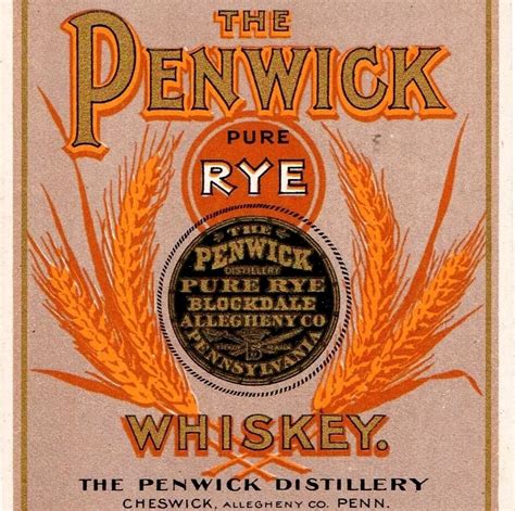 Penwick Whiskey - Cheswick Distillery | Cheswick PA