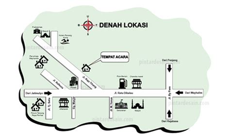 Cara Membuat Denah Lokasi Dengan Google Maps Dan Powerpoint Modern — mutualist.us