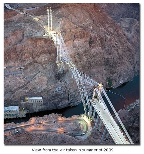 Hoover Dam Bridge - Mike O'Callaghan-Pat Tillman Memorial Bridge - DesertUSA