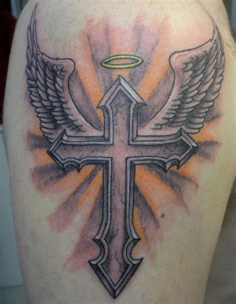 DarChelle's blog: cross with wings tattoos