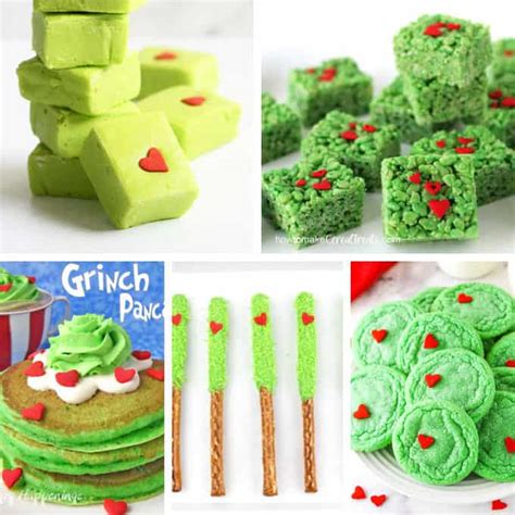 25 GRINCH FOOD IDEAS: A roundup of fun food for your Christmas party.