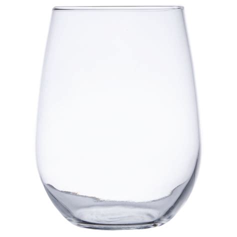 Libbey 221 17 oz. Stemless White Wine Glass - 12 / Case