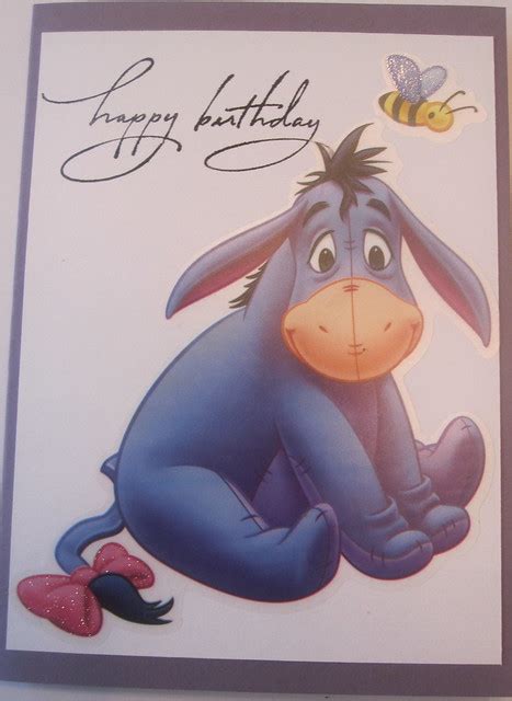 Big Eeyore Birthday Card | Flickr - Photo Sharing!