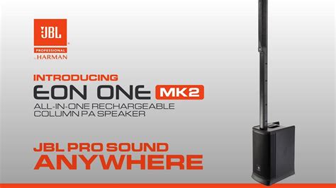 JBL EON ONE Mk2 1500-Watt Battery-Powered Column-Array Speaker W ...