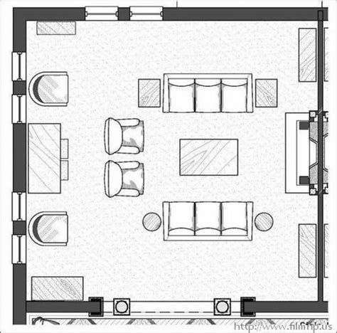 Floor Plan Living Room Furniture Layout