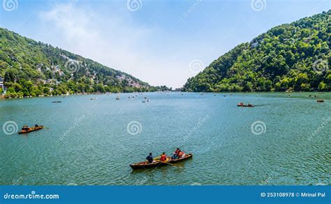 View of Famous Nainital Lake from Lakefront Editorial Stock Photo ...