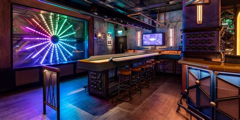 Furniture Supplied to Electric Shuffle, Canary Wharf - Bar/Games Space