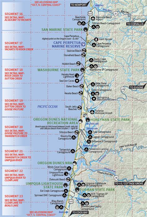 Maps — Oregon Coast Trail Foundation