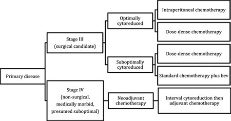 Primary ovarian cancer treatment options | Download Scientific Diagram