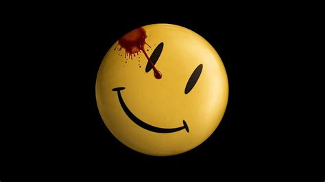 HD wallpaper: Watchmen Smiley Face Blood Yellow HD, cartoon/comic ...