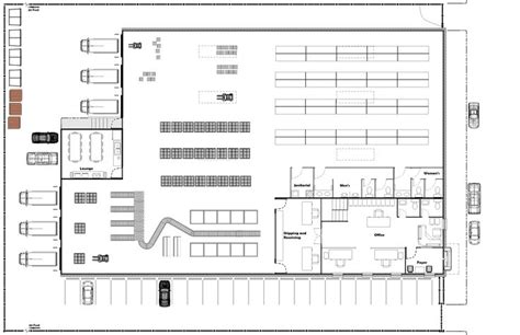 Warehouse Floor Plan Design