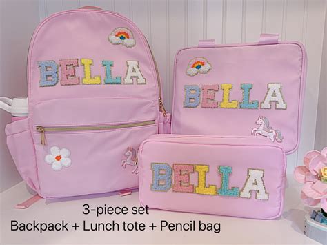 Customized Kids' Backpack Personalized Children's Bag With Name ...