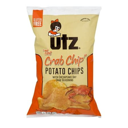 Utz Potato Chips The Crab Chips, 6.5 OZ - Walmart.com