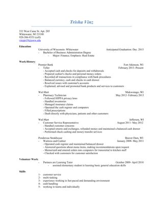 Resume | PDF