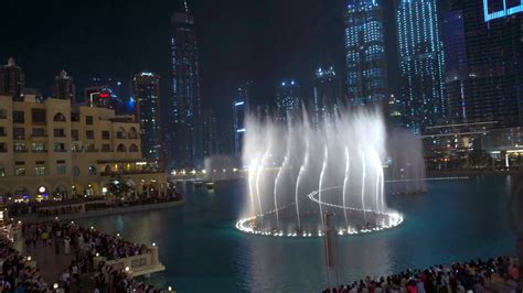 Burj Khalifa Fountains show - YouTube