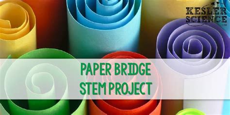 Paper Bridge Science Project | Paper bridge, Science projects, Stem ...